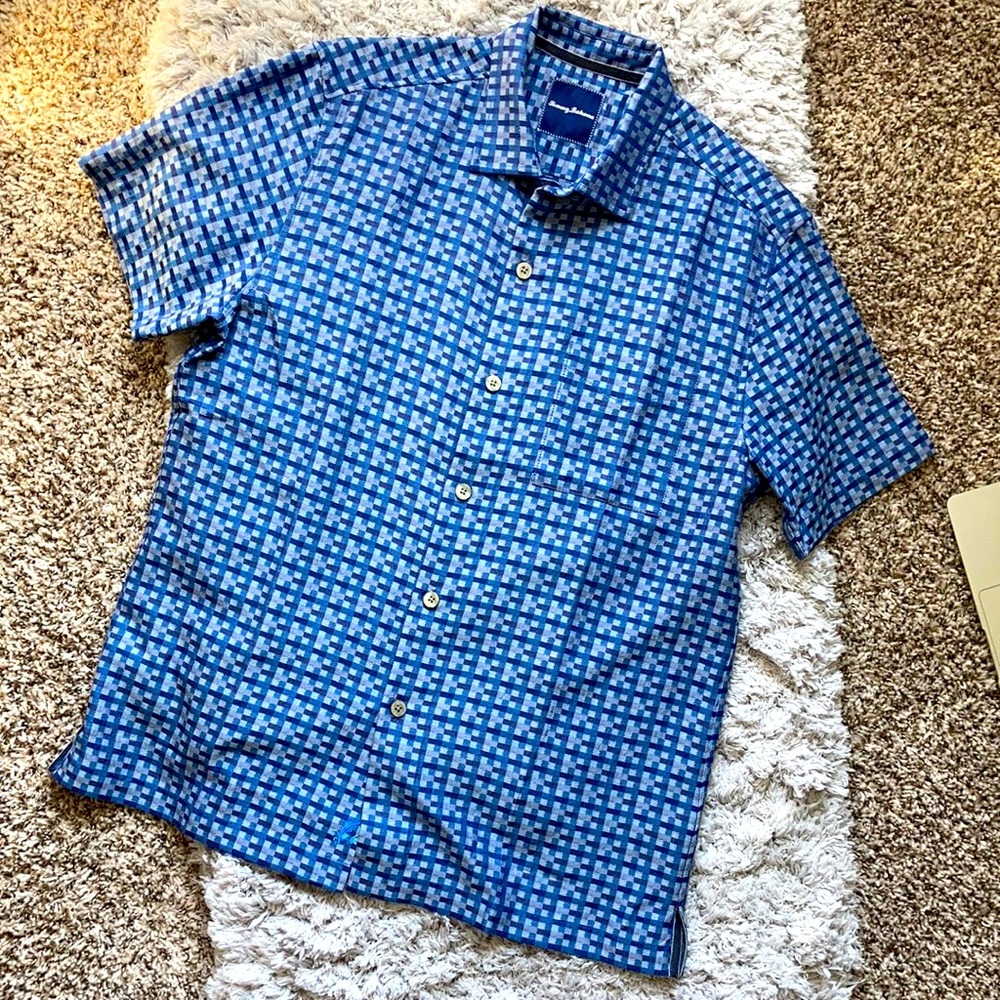 Tommy Bahama silk and cotton shirt